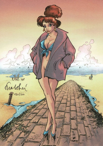 Libris walthéry pin up - -,