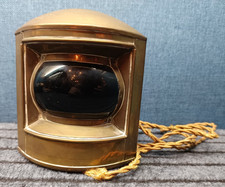 Lanterne de navires en Laiton - Ancien FANAL de Bateau - Lentille Bleu