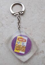 Vintage Candy LA PIE QUI CHANTE keyring key chain France antique 1970s plastic