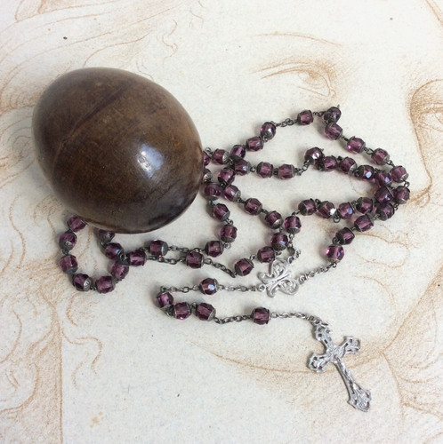 Petit chapelet argent - petit,
