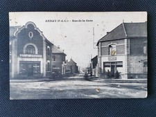 CPA 62 ANNAY - Rue de la Gare