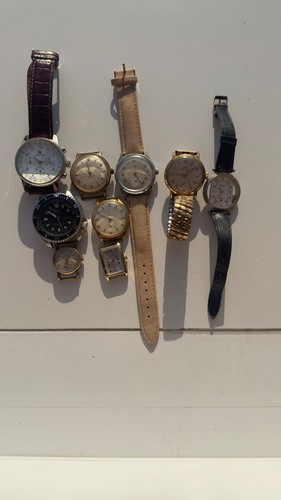 Lot montres dont zenith - 9,