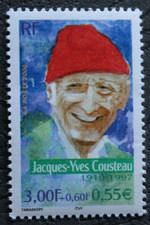 Timbre - FRANCE - Jacques-Yves COUSTEAU - 2000 - Neuf ** - YT3346