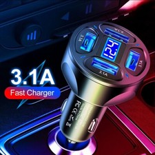 Chargeur Allume Cigare 4 ports
