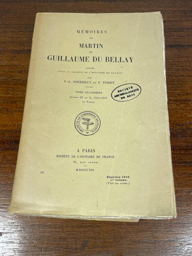 Livre mémoires due martin - martin, et