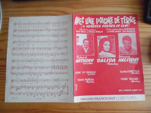 Partition dalida johnny - partition,