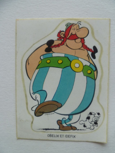 Uderzo asterix autocollant - /,