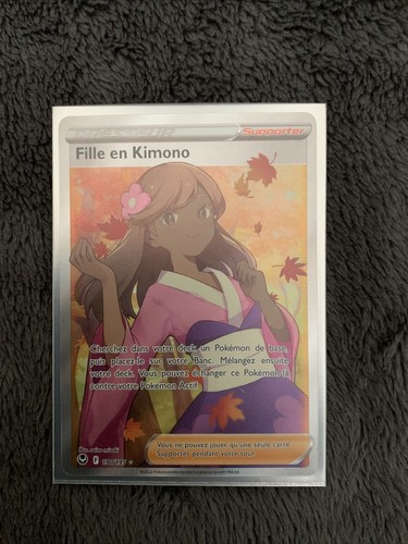 Carte pokemon fille kimono - pokemon,