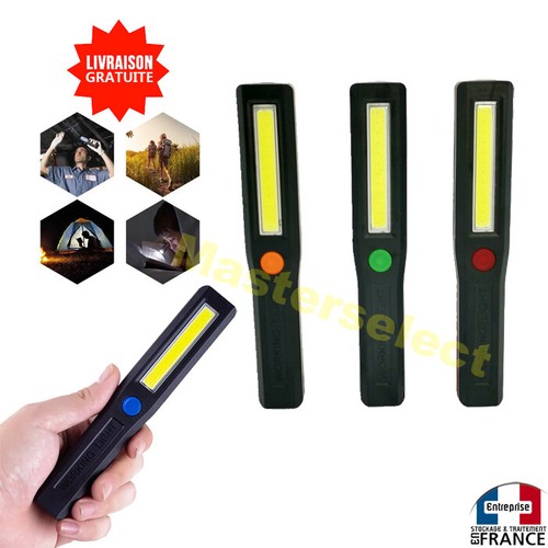 Lampe torche baladeuse cob - lampe,