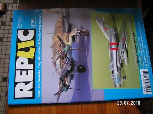 Replic mig heinkel he - 17,