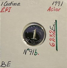 1 CENTIME EPI - 1991 - Pièce