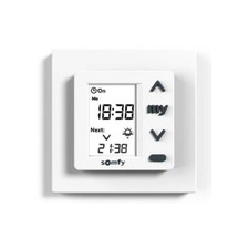 Interrupteur Mural Somfy 1870948 Chronis Uno 4 Boutons Design Intemporel