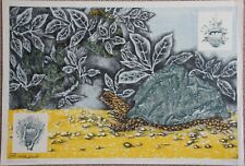 Lithographie lithograph Jean