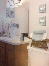 French tub wall - tub, plagues