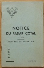 009859 - Notice du radar cotal