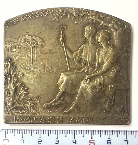 Médaille plaque amour - médaille/, et