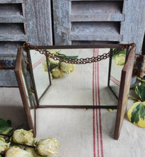 ANCIEN TRIPTYQUE MIROIR DE BARBIER