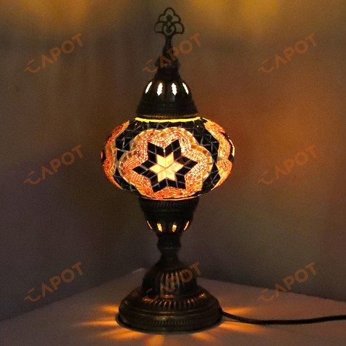 Lampe bureau mosaïque - de,