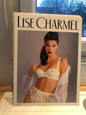 CARTON PLV AFFICHE LINGERIE LISE CHARMEL 41X31CM