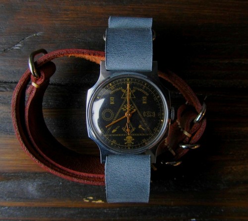 Pobeda maçon montre poignet - pobeda,