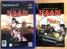 KAAN BARBARIAN'S BLADE BLACK LABEL COMPLET BOÎTE NOTICE SONY PS2 PAL FRA CIB OVP