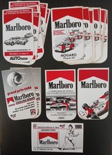 Lot de 24 autocollants Marlboro vintages des années '70 et '80