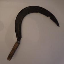 Faucille serpette authentique vintage art-déco antiquité France