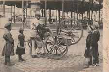 Bordeaux, le repasseur - rémouleur de couteaux -BYRRH- colonne MORRIS-CARTE RARE