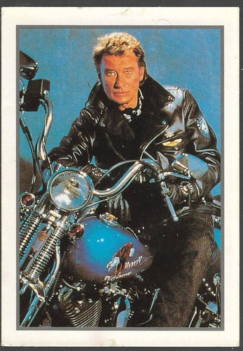 Rare carte postale johnny - carte,