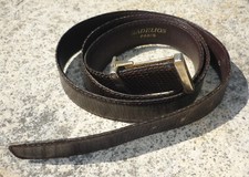 Ceinture lézard taille 95 - Madelios Paris