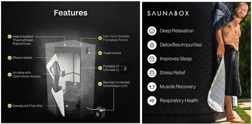 Saunabox original portable - original,