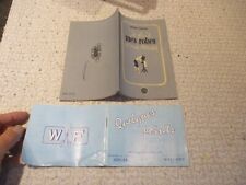 Anciens Livrets Anciennes Machines a Coudre Singer Fil a Couture Robe Blouse ..