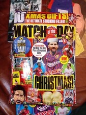 Match of the Day Magazine numéro 532 novembre/déc 2018 avec 10 coffres cadeaux de Noël