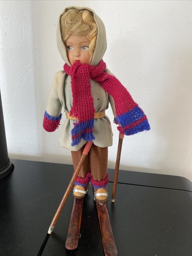 Ancienne figurine poupee - poupee, au