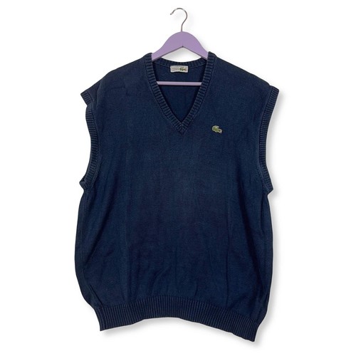 Gilet lacoste bleu foncé - lacoste,