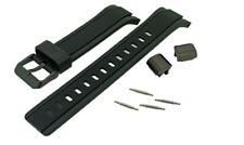 Bracelet De Remplacement Casio Edifice 10654039 En Résine Noir ECB-2000PB-1A