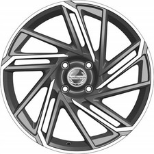 Jante alu TECNOMAGNESIO EPOWER 18" 7J 4x108 ET 30 65.1 GUN METALLIC MIRROR