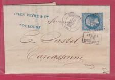timbre  Napoléon III  n° 22