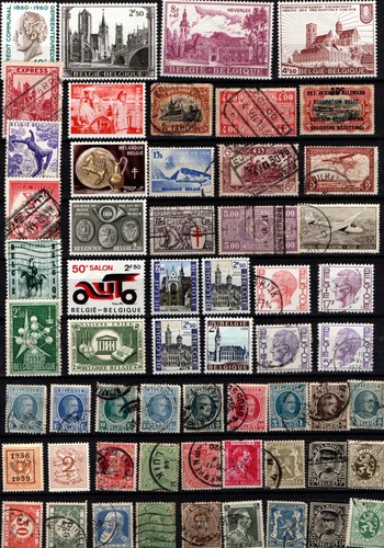 Belgique lot de timbres - !,