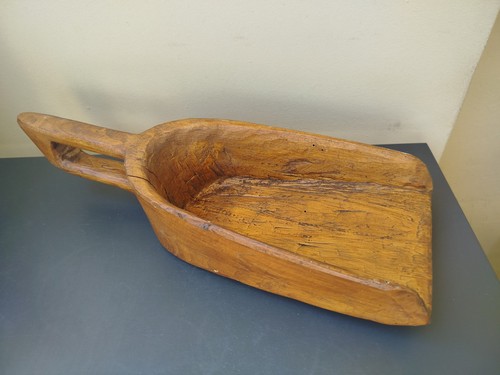 Pelle grains bois sculpté - bois,