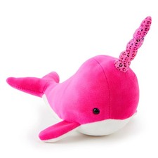 Narval Rose Peluche pour