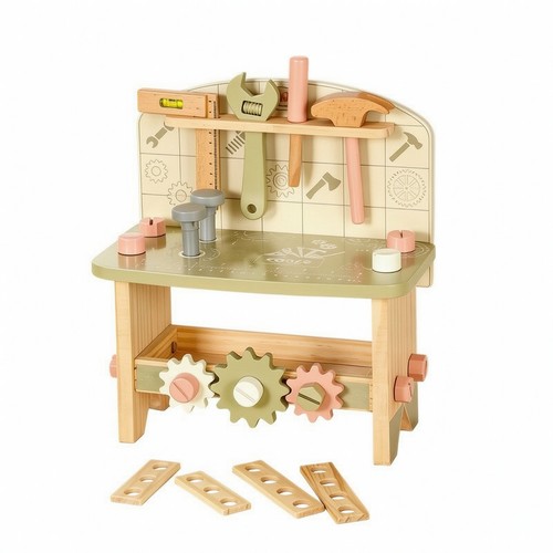 établi bois avec outils - Établi, en