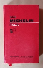 GUIDE MICHELIN ITALIA  1978