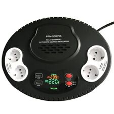 STABILISATEUR RÉGULATEUR DE TENSION 3000VA AVEC PROTECTION CONTRE LES SURTENS...