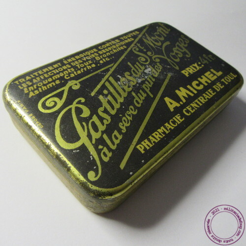 Boite vide pastilles st - de,