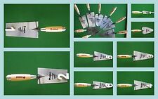  truelles de maçon acier forgé monobloc marque GBM france par 8