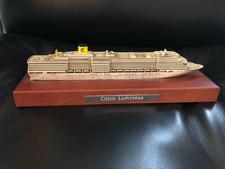 ❤️  Jolie maquette décoration Navire bateau de croisière Costa Luminosa en métal