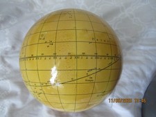 GLOBE CELESTE DE NAVIGATION SOUS MARIN RUSSE DITE TETE DE VEAU