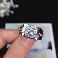 Bague de mariage solitaire en