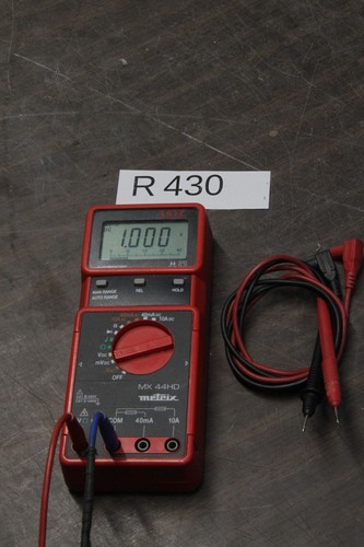 Metrix mx44hd multimeter 4 - mx44hd,